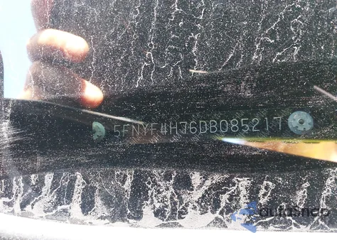 2013 Honda Pilot Ex-L из США, поврежденный, VIN 5FNYF4H76DB085217